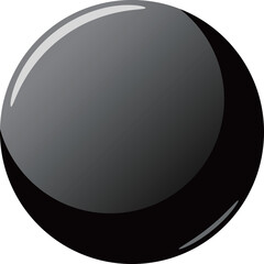 缶バッジのフレーム　ブラック