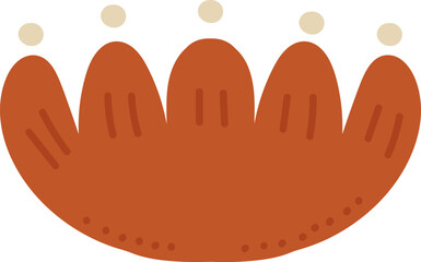 Obraz premium Flower Petal Crown Abstract