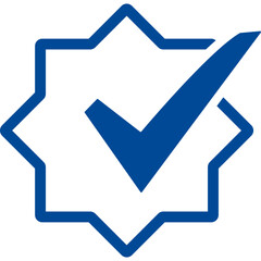 Checked Point Decoration