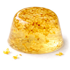 Osmanthus jelly dessert 