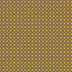 Yellow and Blue Geometric Diamond Seamless Pattern Background