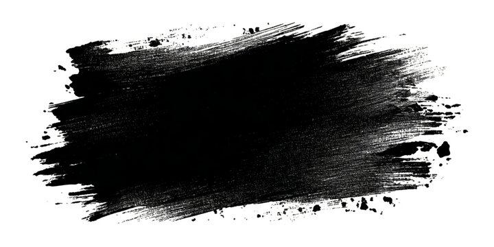 Grungy hand drawn brush stroke background design with smear drip scratch and texture vector background.