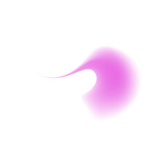 Pink gradient blur blob shape	
