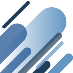 Geomteric Transparant Corner Illustration