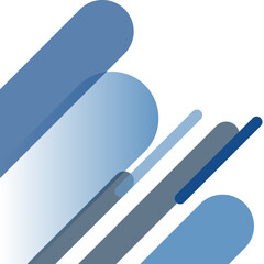 Geomteric Transparant Corner Illustration