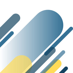 Geomteric Transparant Corner Illustration