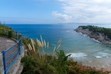 Spectacular rugged coastline, near Santander, Asturias, Spain
