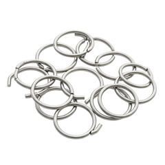 Stainless steel and wooden salt and pepper grinders