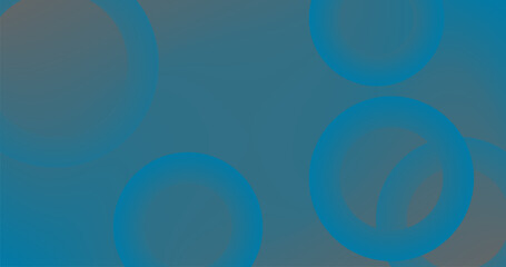 abstract background with blue circles Ring for Copy Space Aqua Cerulean Gradient