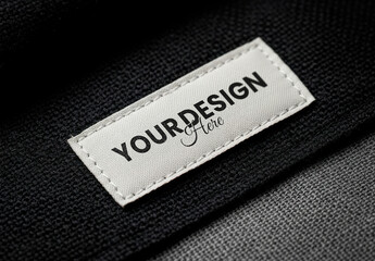 Clothes Interior Label Design Mockup