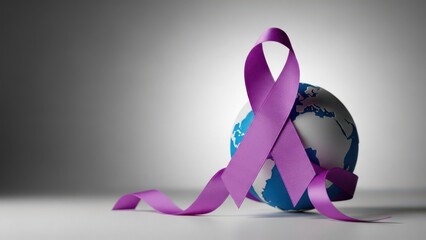 Ribbon Globe Awareness