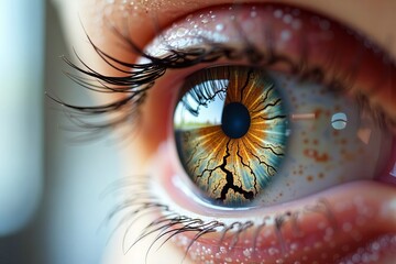 Dry Eyes and Desert Landscapes: Symbolism in a Close-Up Eye Photograph