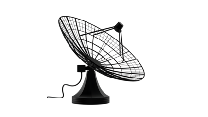 Parabolic Dish Antenna Stand Structure
