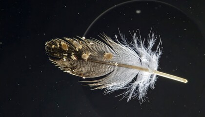 Fly Fishing Lure with Feather Decoration.