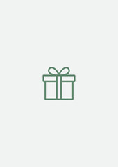 Gift box icon