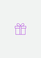Gift box icon
