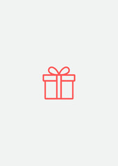 Gift box icon