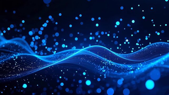 DreamyBlueWaveAnimation