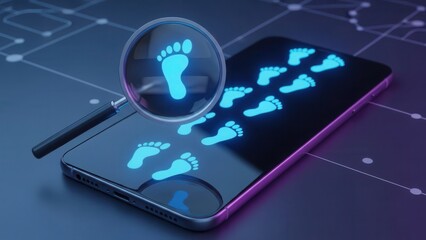 A 3d vector design of a computer mouse with a key and success symbol represents a secure internet connection for business technology on a digital smartphone screen