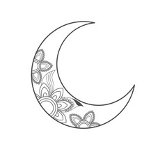 Moon Mandala, Islamic symbols, and Ramadan