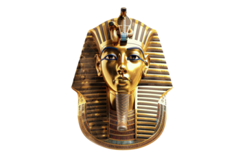 Royal Egyptian Pharaoh Bust from Ancient Civilization