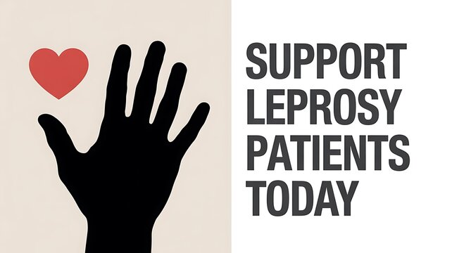 Support leprosy patients today
