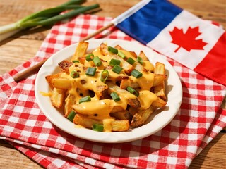 Famous Seasonal and Special Dishes. Poutine Canada