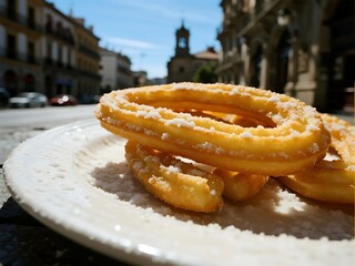 Famous Seasonal and Special Dishes. Churros Spain