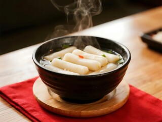 Famous Seasonal and Special Dishes. Tteokguk South Korea
