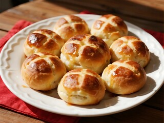 Famous Seasonal and Special Dishes. Hot Cross Buns United Kingdom