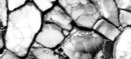 Pixelated bitmap gradient texture. Black and white dither pattern background. Abstract glitchy pattern. 8 bit video game screen wallpaper. Wide raster backdrop. Retro pixel art Illustration