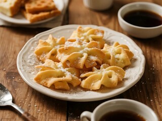 Famous Seasonal and Special Dishes. Faworki Poland