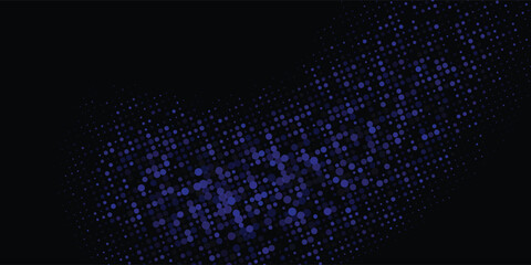 Vibrant halftone pattern green dots on a dark background, ideal for digital art, retro designs, or tech visua