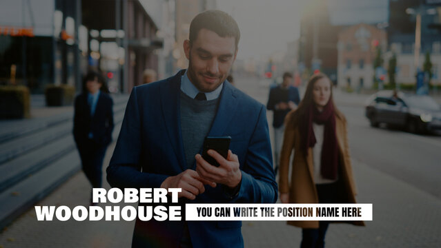 Modern Lower Thirds Animation