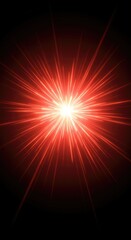 Fiery starburst effect radiating intense energy and light, powerful cosmic supernova explosion visualization background concept ,texture ,heat ,burst