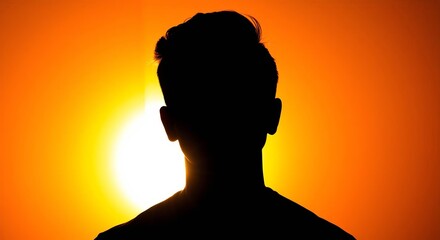 silhouette of a woman