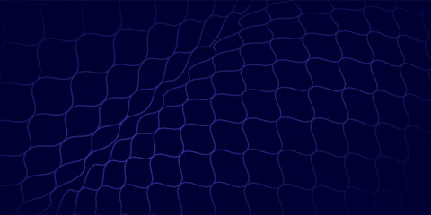Abstract net background blue Mesh texture for fishing nets. Seamless sportswear or soccer goal volleyball  good illustrations art modern art good