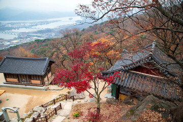 수종사 가을풍경