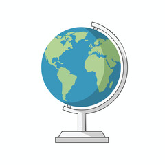 Globe on a stand international concept