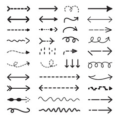 Variety of Directional Navigation Arrows and Pointers