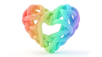 Happy mothers day 2d 3d hard shape heart image