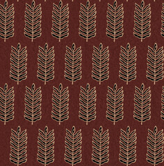 TRADITIONAL AJRAKH PATTERN, HAND BLOCK PRINT, BATIK PRINT, INDIAN TEXTILE BACKGROUND, FLORAL BACKGROUND, KALAMKARI PRINT, HAND DRAW TEXTILE PATTERN, TEXTILE