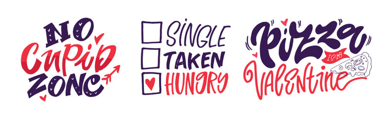 Valentine's Day core. Hand drawn doodle lettering quote about Love. Lettering for t-shirt design, mug print, bag print, clothes fashion. 100% hand drawn vector image.