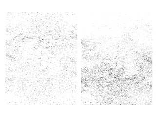 Gritty vertical rectangular vector urban textures. Distressed vintage overlay grunge effect background. Monochrome grain surfaces.