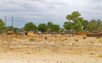 Dorf im Caprivi-Streifen