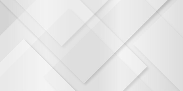 Abstract minimalist white line square grid background,  geometric pattern of overlapping squares in shades of white, abstract grey background featuring diagonal lines and white geometric shapes.