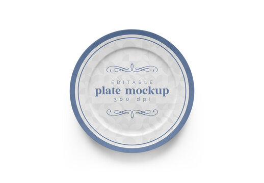 China Plate Mockup 9