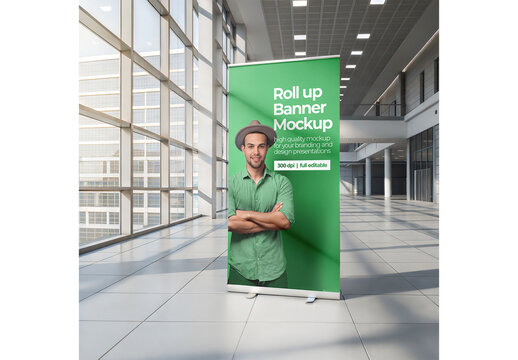Rollup Banner Mockup 38