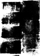Large vector ink texture with a transparent background