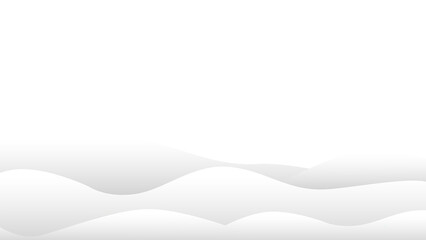 Fototapeta premium Christmas-themed background. Realistic winter landscape, snowdrifts, blizzard and wind, snow. Christmas winter landscape, snowy background, vector transparent background.